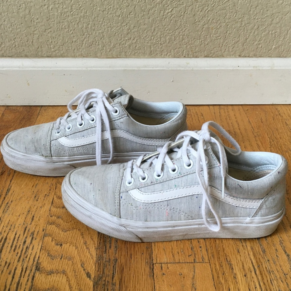 Gray Laced Vans